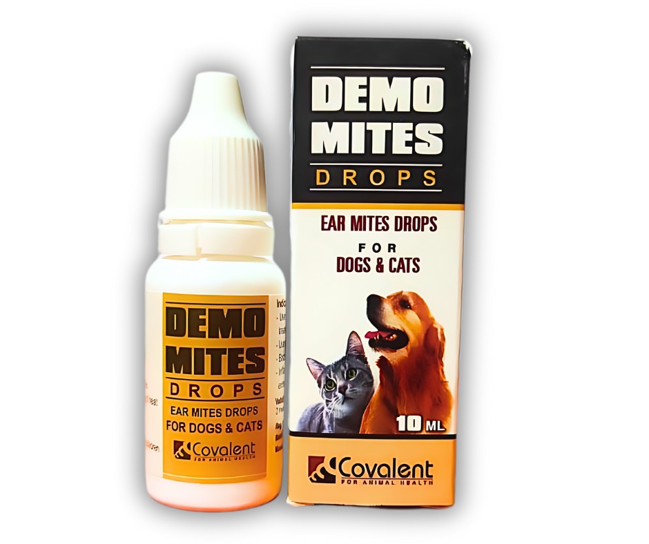 Covalent Remo Mites Ear Drops For Dogs and Cats 10 ml