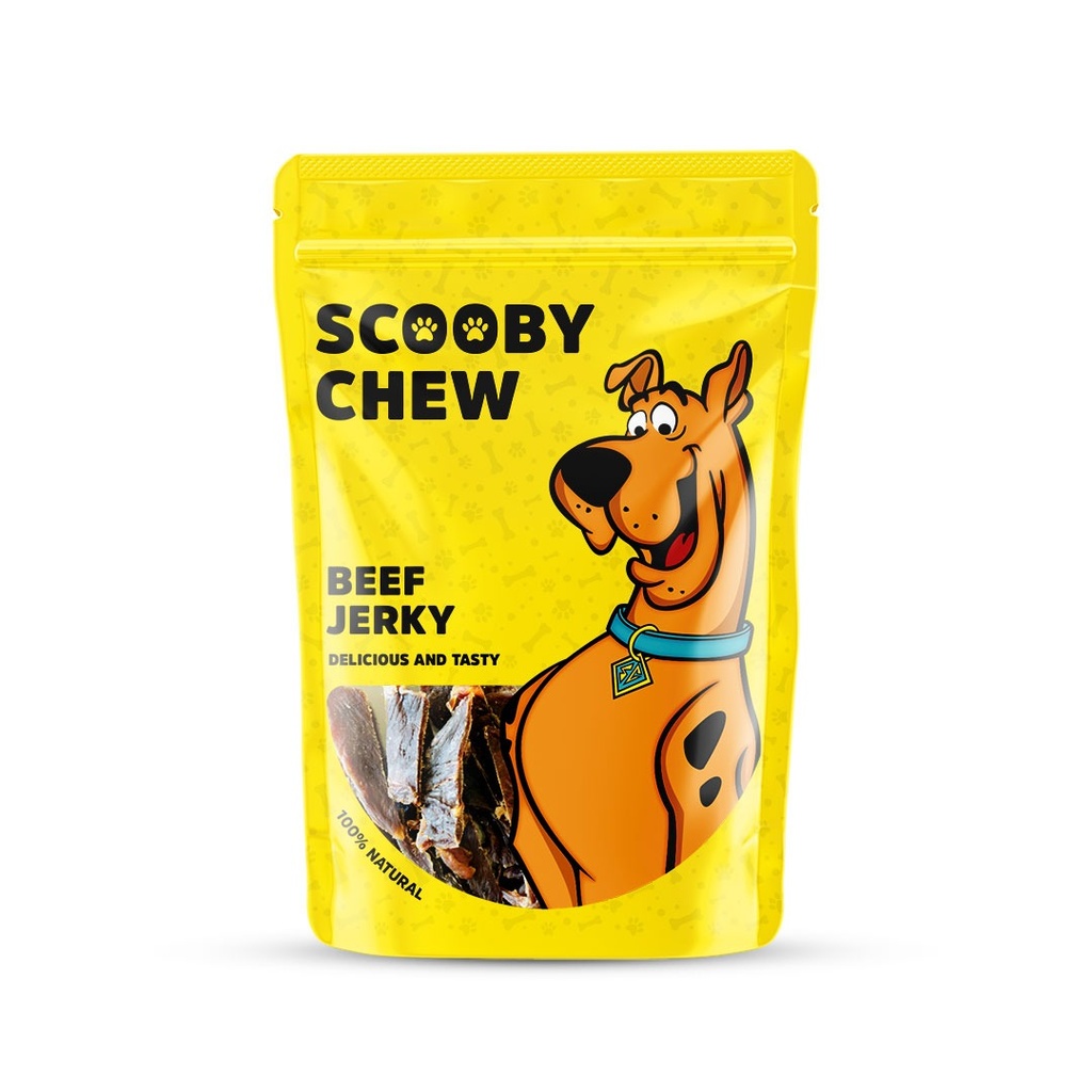 Scooby Chew  with Beef Jerky Dog Treats 120 g 