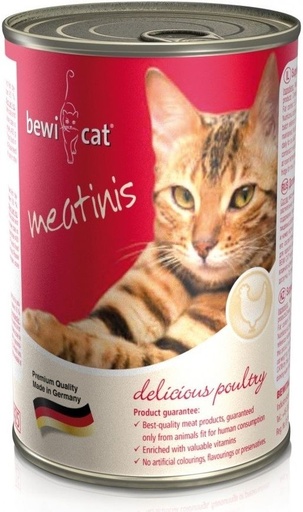 [6214] Bewi Cat Meatinis 400g Poultry