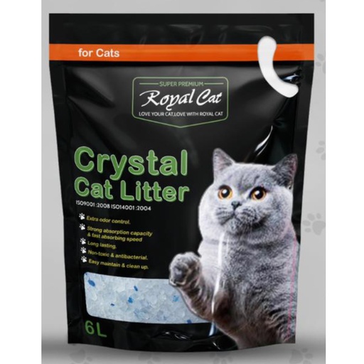 [4886] Royal Cat Crystals Cat Litter 6 L