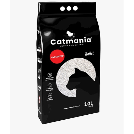 [4113] Catmania Cat Litter Clumping - Unscented 10 L