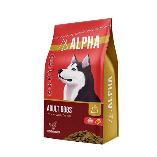 [6995] ALPHA Adult Dogs Dry Food 4 Kg