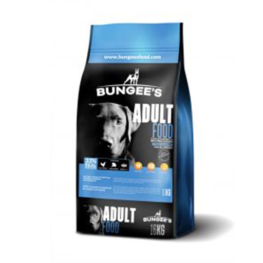 [0961] Bungee’s Dry Food For Adult Dogs - All Breeds 16 kg