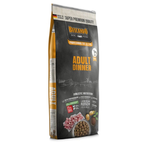 [7339] Belcando Adult Dinner ( M-XL ) Holistic Dog Dry Food 22.5 Kg