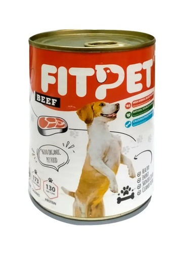 Fitpet Pate Wet Dog Food Cans 400 g