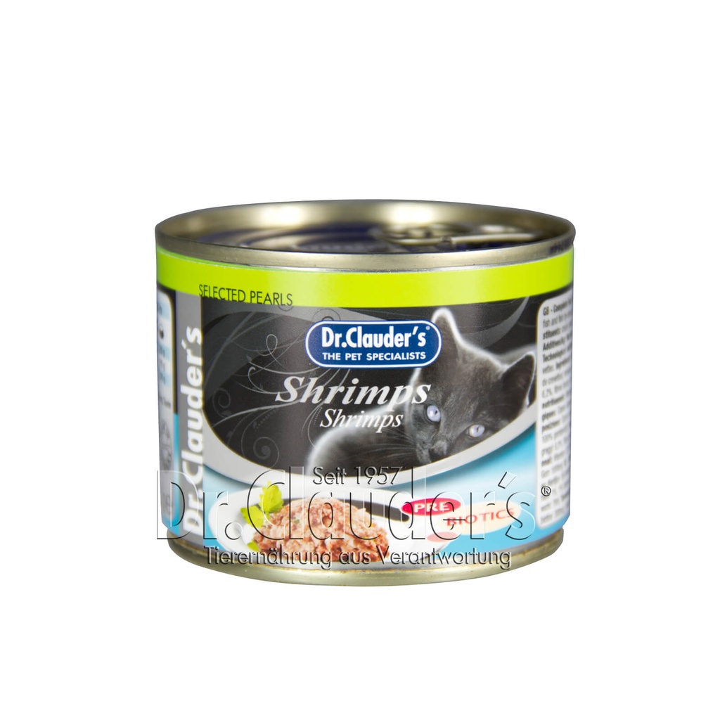 Dr.Clauder's Selected Pearls Shrimps Adult Cat Wet Food 200 g