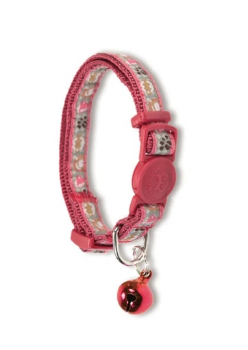 [9903] Soleil Cat Collar With Bell T3776 (1.0cm x 19-31cm)