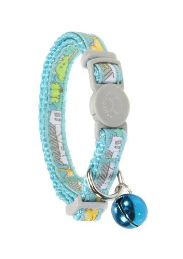 [9552] Soleil Cat Collar With Bell T3786 (1.0cm x 19-31cm)