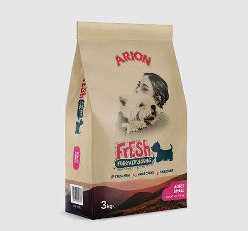 [5727] ARION Fresh Adult Small Breed Dog Dry Food 3 Kg