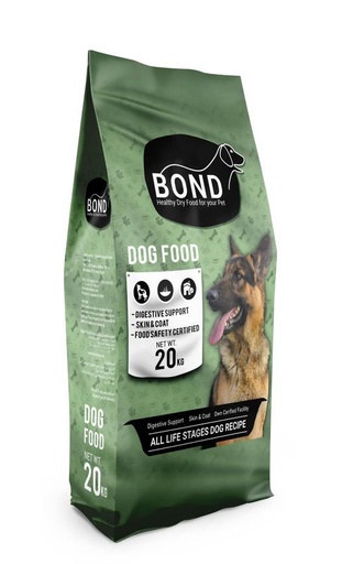 Bond Dog Dry Food All Life Stages 20 kg 
