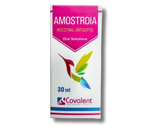 [3911] Covalent Amostrdia Intestinal Antiseptic Oral Solutions For Birds 30 ml