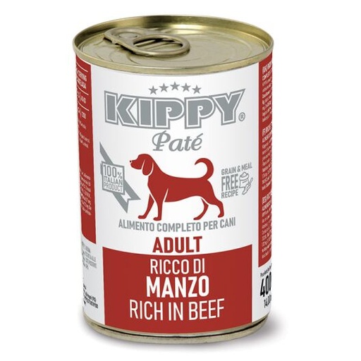 Kippy Pate Adult Dog Wet Food Cans 400 g