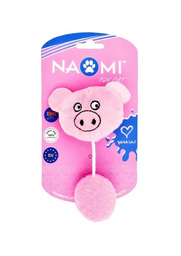 [2709] Naomi Plush Cat Toy With Ball (YT108787)